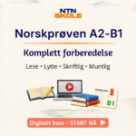 Norskprøven A2-B1 komplett forberedelse