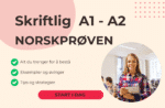 Forberedelse til Norskprøven skriftlig A1–A2 – kurs på NTN Skole