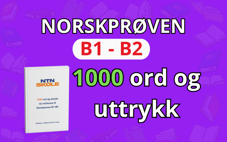Dette kurset er laget for deg som ønsker å løfte norsken din fra B1 til B2 og bestå Norskprøven B1–B2 med selvtillit og flyt.