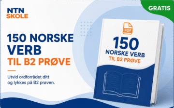 150 norske verb til B2-prøven – Gratis minikurs